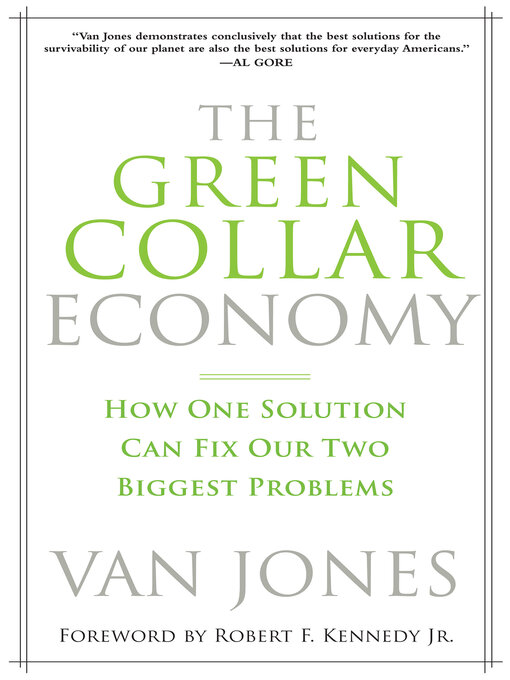 Title details for The Green Collar Economy by Van Jones - Wait list